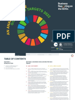 SDG Business Reporting Analysis 2022