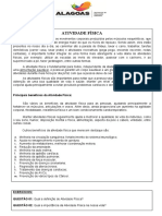 1 - Roteiro - 1 Anos - Atividade Física. FEVEREIRO.