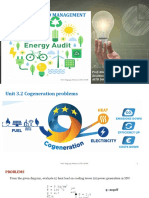 Unit 3.2 Cogeneration Problems