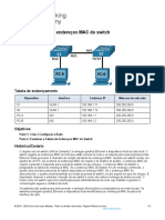 Labview A Tabela de Endereços MAC Do Switch: Topologia