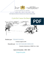 Projet de Cycle de Course en Dur+®e