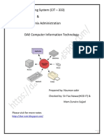 Operating System Cit333