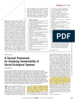 A General Framework For Analyzing Sustainability of Social-Ecological Systems