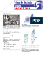 Hidrostatica para Quinto Grado de Secundaria