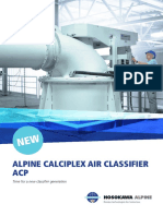 Alpine Calciplex Air Classifier ACP: Time For A New Classifier Generation