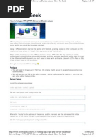 Setting Up A VPN PPTP Server On Debian