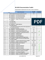 ISO 9001:2015 Documentation Toolkit