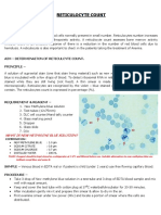 RETICULOCYTE COUNT by Prakash 