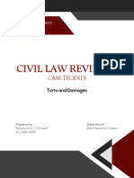 CIVREV2 1920 Torts DamagesDigest