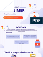 Terapia Farmacologica Enfermedad de Alzheimer