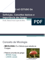 01 Introdução Ao Estudo Da Micologia 2022.1 Revisado