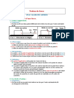 Forces Cours 1