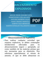 Expo de Almacenamiento de Explosivos