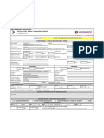 Data Completion Sheet - Auto Loans