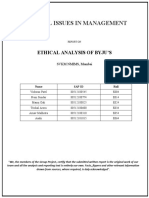 Ethical Issues in Management: Ethical Analysis of Byju'S