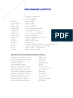 Windows Command & Shortcuts