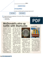 Mac Donals and Starbucks 2022