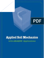 Applied Soil Mechanics With ABAQUS Applications