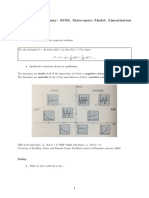 Lecture 6 - Summary: EOM, State-Space Model, Linearisation and Stability