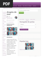 Dijes y Accesorios de Dragones Marinos, Animales y Pájaros de Cuentas - Cuentas