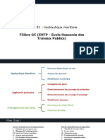 Chapitre I - Hydraulique Maritime