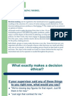 Decision Making Model