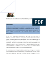 Análisis Fertilidad, Crecimiento Poblacional, Paternidad Responsable y Economía