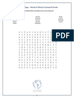 Student Page - World of Waste Crossword Puzzle