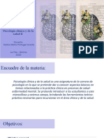 Psicología Clínica y Salud Mental