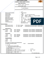 M25 Mix Design & Trial Sheet