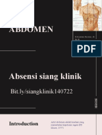 AKUT ABDOMEN Siang Klinik