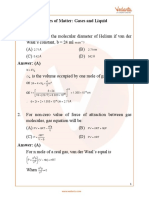 NEET States of Matter - Gases and Liquid Important Questions