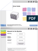 Scanner Driver Guide: MF4010 Series