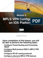 MPLS VPN Configuration On IOS Platforms