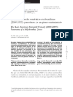 La Última Comedia Romántica Estadounidense (2000-2007) : Panorámica de Un Género Ensimismado