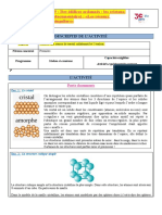 Activité 1. Des Réseaux Cristallins Singuliers