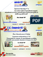 SEMANA 21 Actividad 1 EDA4 EPT 5to Grado B 0508 Adm Gest Logistica Prof. Marita Pacora