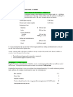 Exercises Differential Cost Analysis Relevant Costing