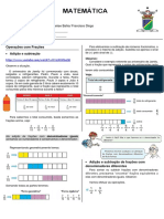Adição e Subtração de Frações
