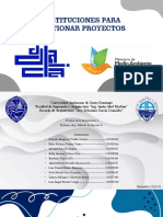 Instituciones para Gestionar Proyectos