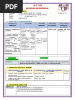 Sesion de Matematica de Resta Prestando