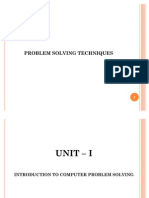 Problem Solving Techniques Slides