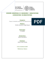 ESTADO DEL ARTE "El Agua y Los Materiales Constructivos Como Expresión Formal Arquitectónico."