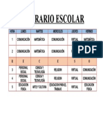 Horario - 1