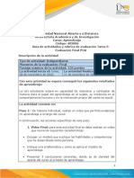 Tarea 5 - Evaluación Final POA