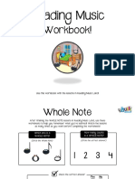 Reading Music Workbook