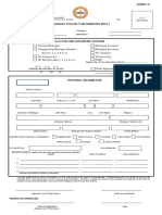 Barangay Official'S Information Sheet: Rank (1, 2, 3, 4, 5, 6, 7)