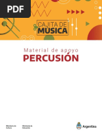 Cajita de Musica 5 Percusion Material de Apoyo