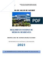 Reglamento Interno de Residentes