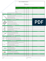 Check List Herramientas Manuales